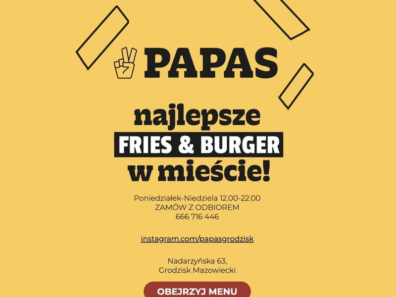 PAPA'S CAFE – pierwsza śniadaniownia w Grodzisku Mazowieckim