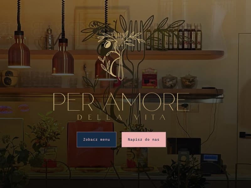 Per Amore della Vita – restauracja włoska